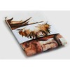Clare Baird Creations Tea Towel in a Highland Cow Design
