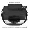 Hzycwgone Case Tote Bag for W-KING T9-2 80W Bluetooth Speaker,T9-2