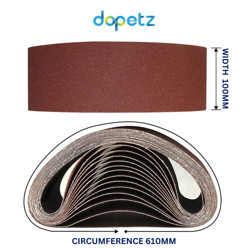 Dapetz ® Sanding Belt 100 x 610mm to Fit Makita