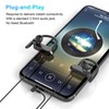 AIAUXAI Wired Over Ear Earbuds with Ear Hooks Mic for