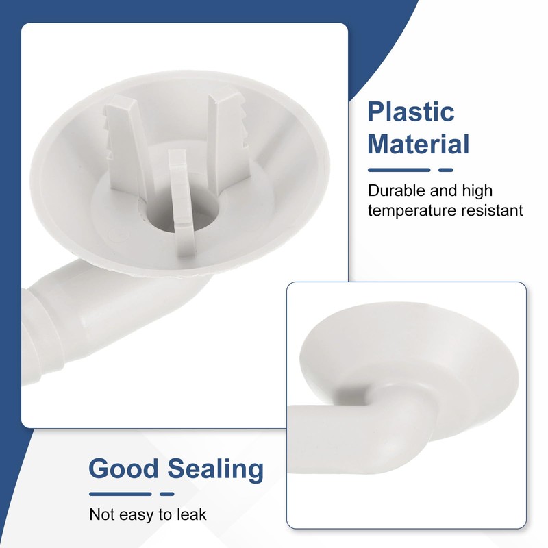 sourcing map 5Pcs Air Conditioner Drain Hose Connectors Elbow Fitting
