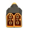 JFtech 3pcs No Wire XT60 Parallel Connector 1 Female to