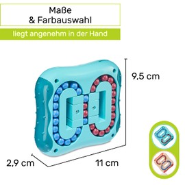 CUBIDI® Original Magic Bean - Pink, Double, Exciting Puzzle Game for Children and Adults, Boys and Girls from 6 Years