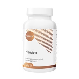 Nutritec Hericium Vitalmushroom 120 Capsules High Dose Dietary Supplement with Mushroom Powder and Acerola Extract, Vegan, No Additives