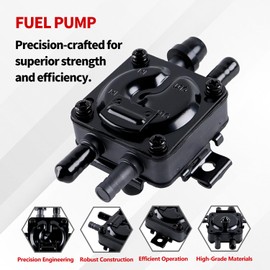 Fuel Pump for Onan Engine P216G P218G P220G P224G B43E B48G B48G B43 B48 P218 P220 Mower,Replace OEM Part # 149-1982 149-1544 149-2187