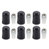 6Pcs Essential Oil Roller Inserts Kit with Stainless Steel Rolling