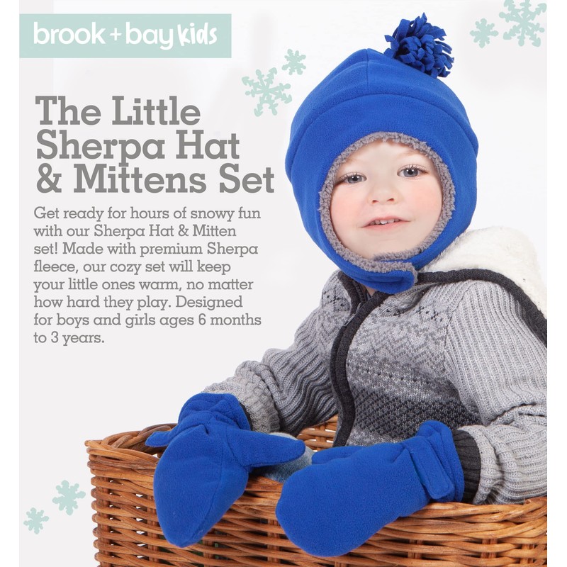 Brook + Bay Toddler Hat & Glove Set - Toddler