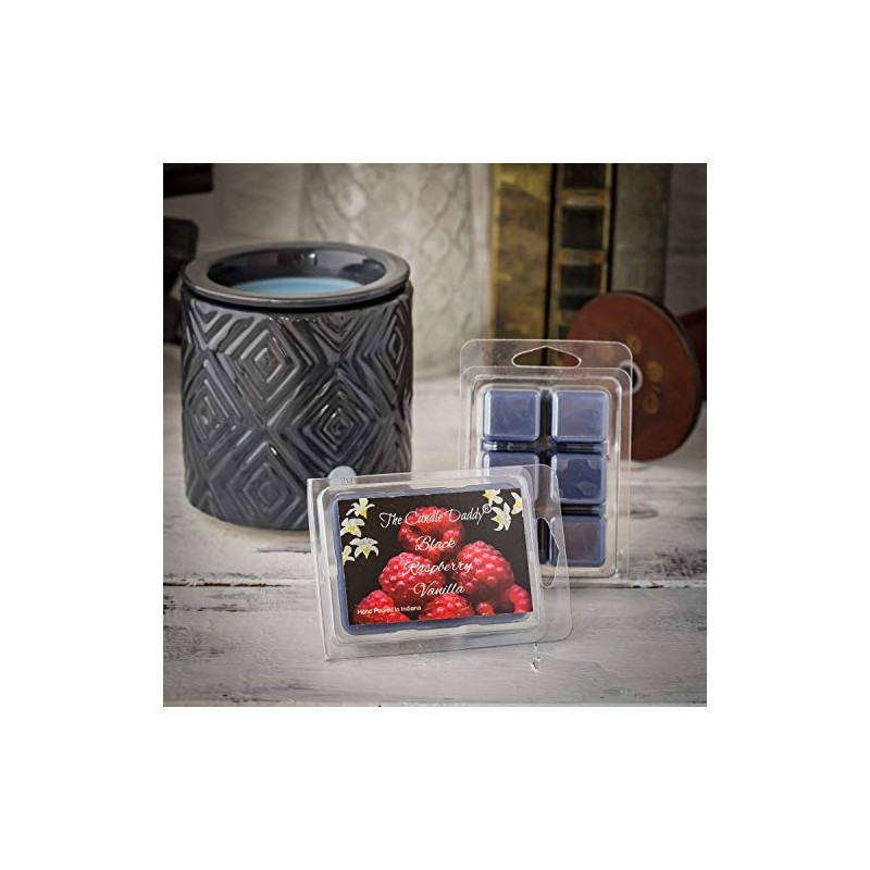 Black Raspberry Vanilla Scented Melt- Maximum Scent Wax Cubes/Melts- 1