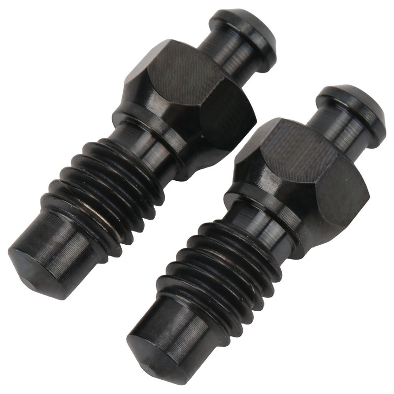 2Pcs Disc Brake Bleeder Screw Titanium Alloy M6 Rust Resistance
