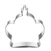 WJSYSHOP Mini King Queen Crown Shape Cookie Cutter