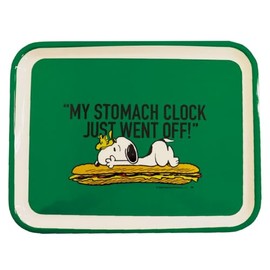Ken Onishi Peanuts Melamine Tray SANDWICH/GR M PL-1601