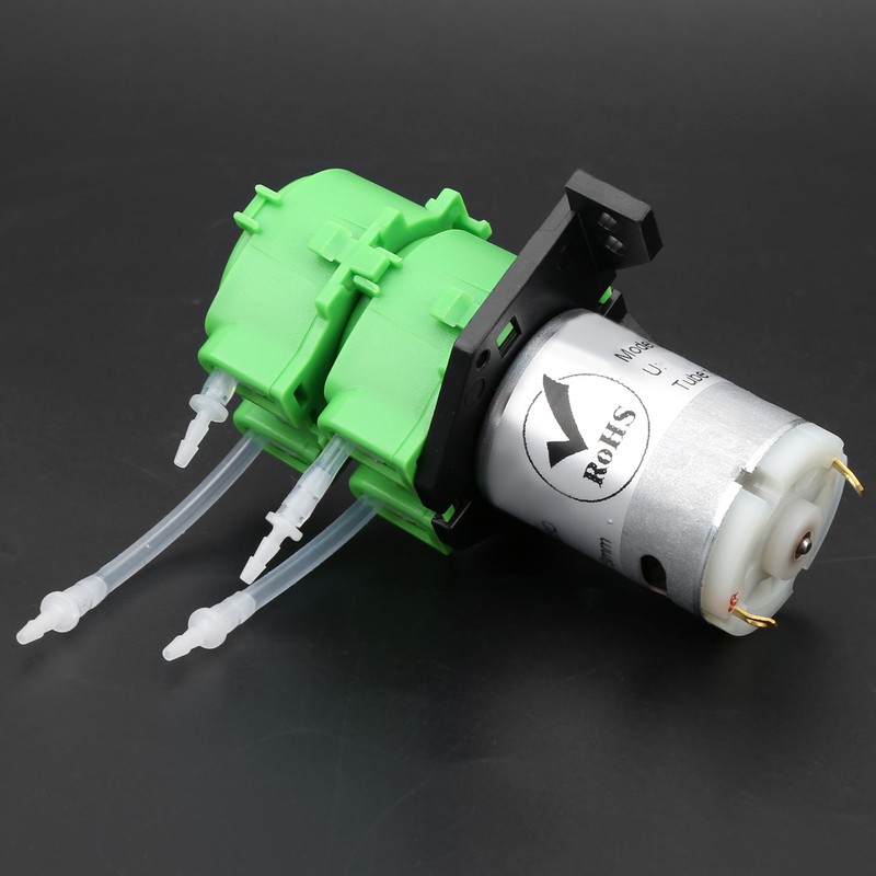 Peristaltic Pump Mini Dual Head Dosing Water Circulating Pump 1x3mm