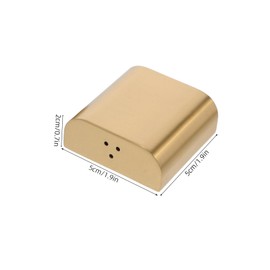 SHOWERORO Stainless Steel Seasoning Shaker Bottle Pepper Salt for Upscale Dining Hotels