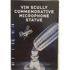 LA Dodgers, Vin Scully, HOF Announcer, Commemorative Microphone SGA (new in box)
