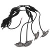 1V4 Smoke Lens Front Grille Driving Lights Amber LED Lamps