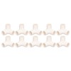 3 Way Pipe Fittings, 10PCS PVC Pipe Connector, 3 Way