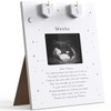 Sonogram Picture Frame Countdown Weeks - Baby Shower Welcome Sign