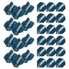 WINMAU Mega Standard Logo Black & Blue Dart Flights -