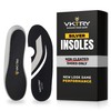 VKTRY Silver Performance Insoles – Carbon Fiber Composite Inserts for