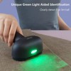Nesugar Dual-Head Fabric Shaver, Electric Lint Remover with Green Light