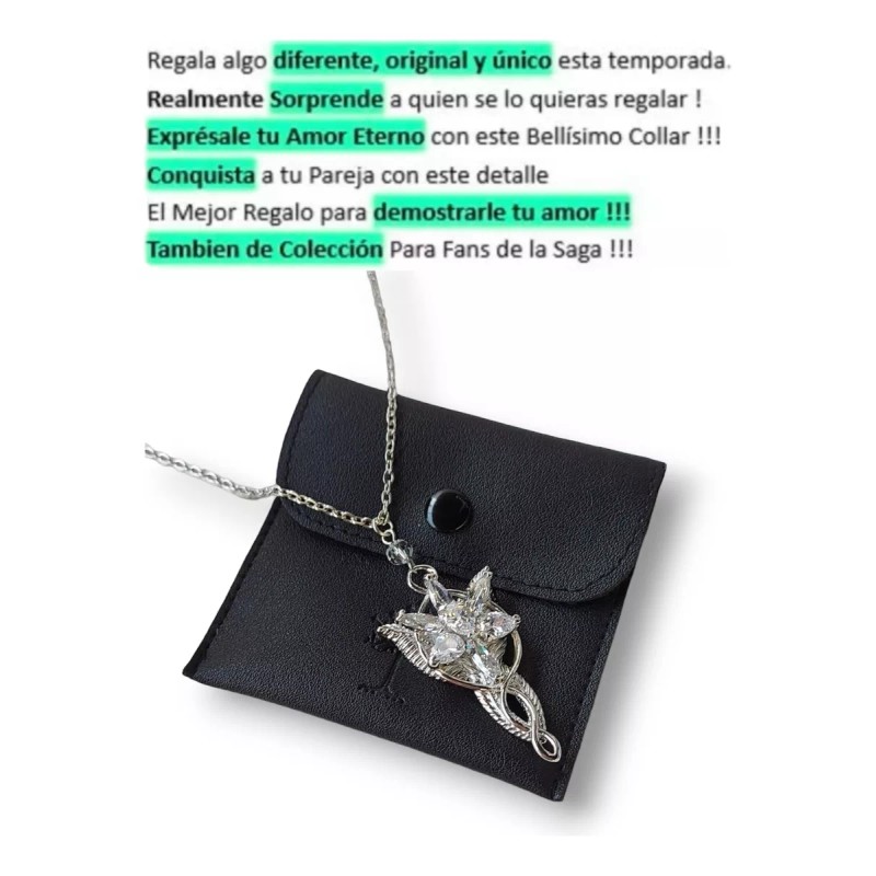 Dtup Collar De Arwen Amor Eterno Señor De Los Anillos