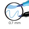 BIC Intensity 12-Pack Dual-Tip Coloring Felt Pens with 0.7mm Fine