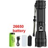 Rechargeable LED Flashlight for Outdoor Use – Aluminum Alloy Zoom