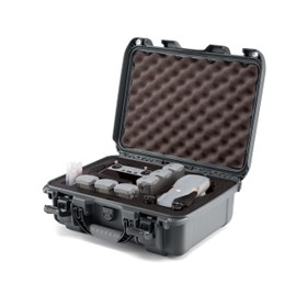 NANUK 920 DJI Air 3S Fly More Combo- Waterproof Hard Case with Drone Foam Insert, Crushproof, Portable Travel Case, Made in North America (Graphite)
