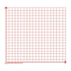 1st Quadrant 20x20 Squares, Graphing Post-It Notes, 4 packs of