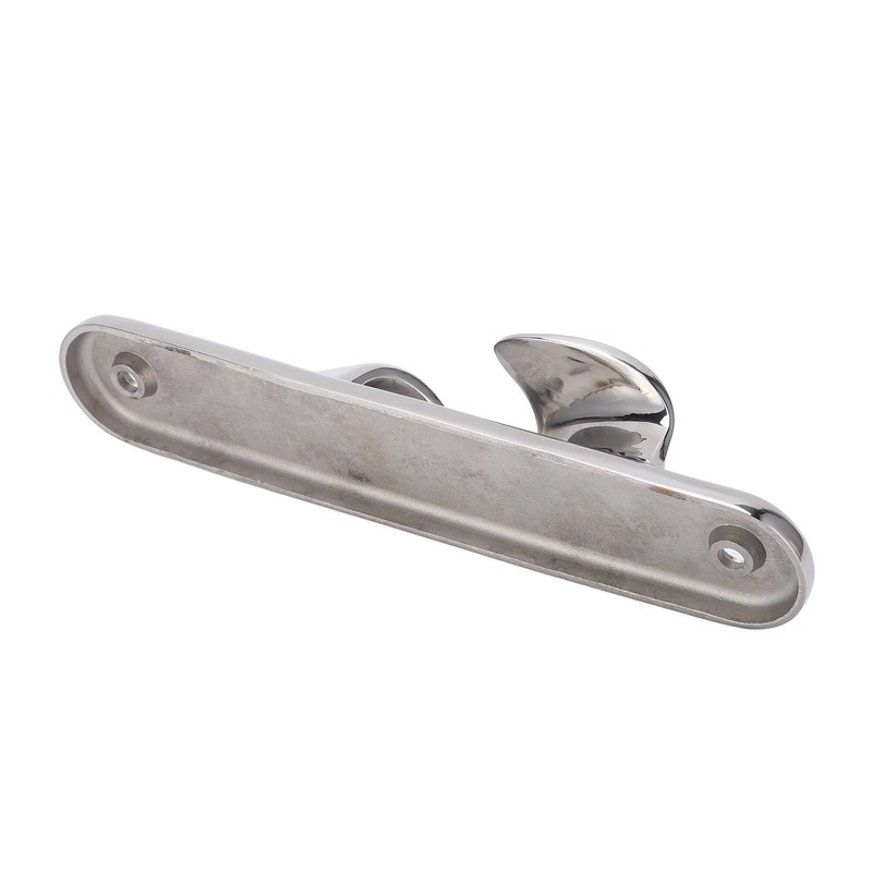 10in Bow Cleat 316 Stainless Steel Polished Mirror Finish Anchoring