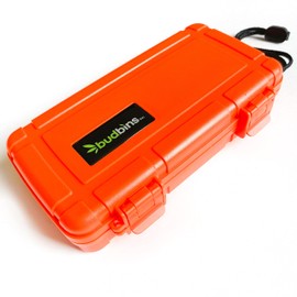 Waterproof Smell Proof Travel Storage Box (Orange)