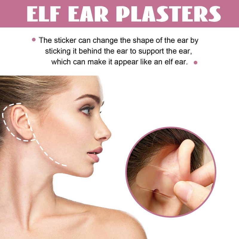 30pcs Cosmetic Ear Corrector,Ear Pinning Stickers,Ear Protection Sticker,Ear Stickers Correctors,Solve