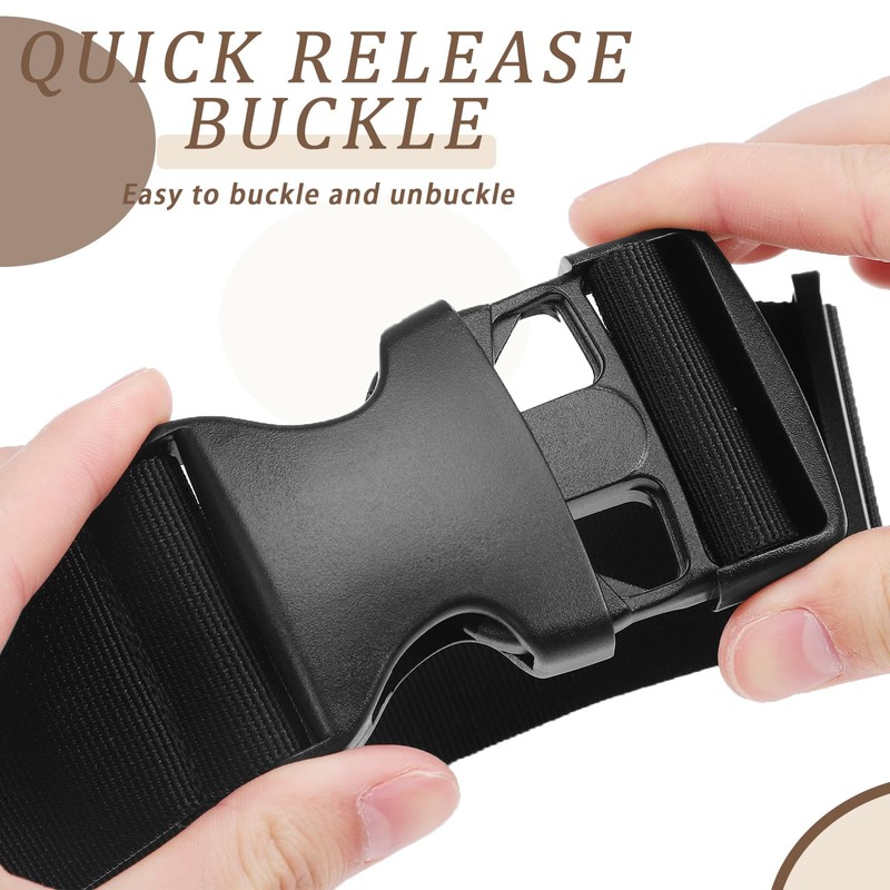 2 Pack Backpack Chest Strap, Adjustable Sternum Straps for Backpacks,