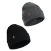FURTALK Men's Knitted Cuffed Winter Hat Plain Beanies Skull Cap