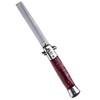 Switchblade Oil Hair Comb Stainless Steel Automatic Spring Folding Comb