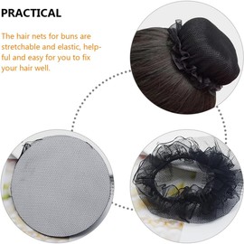 Accesorios Cabello 20 Cubiertas de Red para Moños Redecillas Invisibles para Cabello de Ballet para Niñas y Mujeres en Tamaño Estándar para Peinados
