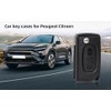 PAYFULLY 2 Button Car Key Shell Compatible with CE0536 Flip