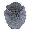 sock snob men's winter lined flat cap made of wool