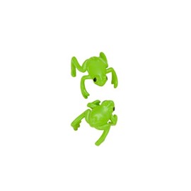 Funny Frog Ear Cuff Earrings Green 3D Frog Earrings for Women Trendy Frog Jewelry Gifts No Piercing Animal Cuff Earrings-Style A