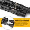 BougeRV Solar Branch Connectors Y Connector for Parallel Connection Between