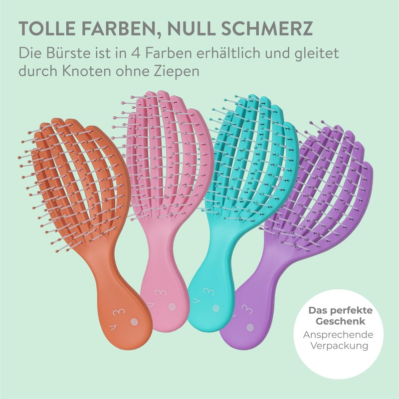 Ninabella Octopus Brush - Purple