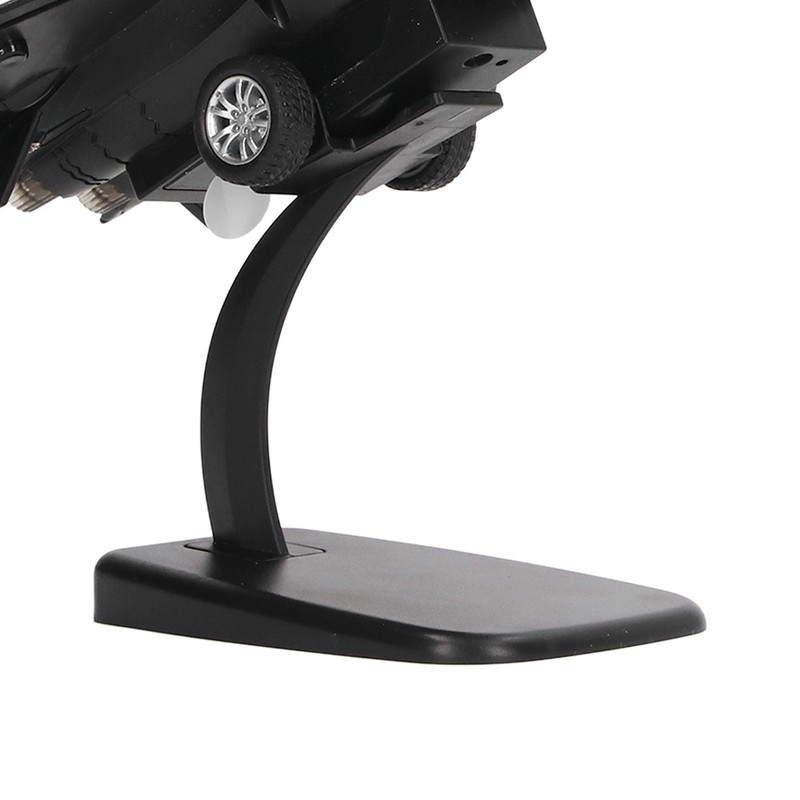 Metal Plane Model Crafted with Stand Accessories Decorative Alloy Metal