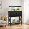 SEGAWE 29Gal Metal Frame Aquarium Stand Fish Tank Turtle Tank