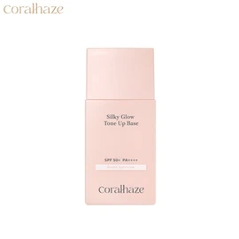 CORALHAZE Silky Glow Tone Up Base SPF50+ PA++++ 30ml