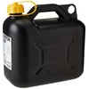 ED-CO Jerry Can Plastic Black Petrol Can Diesel Fuel Oil