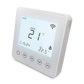 Wi5 Smart Wi-Fi Electric Underfloor Heating Thermostat in WHITE - Programmable - Alexa/Google Home/Smart Life Compatible