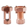 Bntyok Split Bolt Groud Wire Connector High Strength Copper Grounding