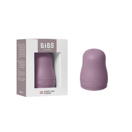 BIBS Bottle Lid Set - BPA Free. Dishwasher Safe. Includes Lid. Milk Cap and Screw Cap - Compatible with BIBS Bottles (sold separately) - Mauve
