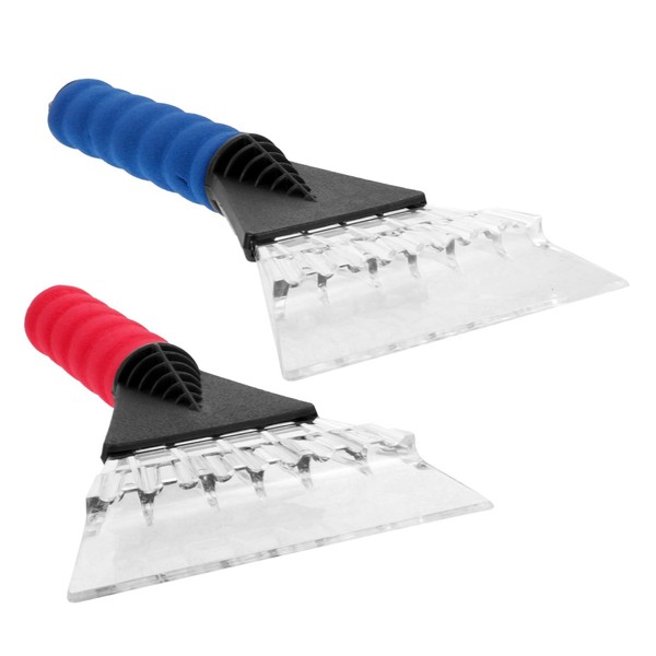 PACKOVE 2pcs Vehicle Mounted Snow Shovel Scraper for Car Ice