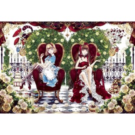 450 piece jigsaw puzzle   Fantastic Art Alice and the Queen Small piece (26x38cm)